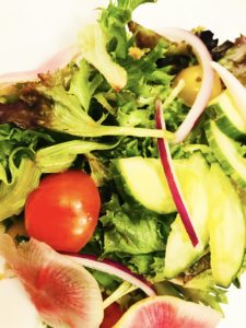 Salad in Restaurant